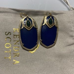 09:12  - (Retired/Discontinued Style) Kendra Scott Darby Peacock Earrings